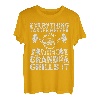 Herren Everything Tastes Better When Grandpa Grills It T-Shirt