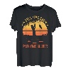 Retro Full Time Dad Part Time Hooker Vatertag Bass Dad T-Shirt