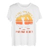 Retro Full Time Dad Part Time Hooker Vatertag Bass Dad T-Shirt