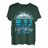 I Was Thinking About Fishing Retro Lustiges Angeln Grafik Tee T-Shirt