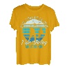 I Was Thinking About Fishing Retro Lustiges Angeln Grafik Tee T-Shirt