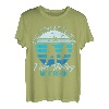 I Was Thinking About Fishing Retro Lustiges Angeln Grafik Tee T-Shirt