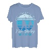 I Was Thinking About Fishing Retro Lustiges Angeln Grafik Tee T-Shirt