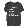 Fishing Dad Definition Lustiger Sport T-Shirt