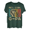 Vatertagsgeschenk lustige Angelrolle cool G-Pa T-Shirt