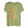 Ich bin mit den Gedanken beim Angeln Angellehrer T-Shirt