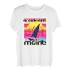 Cape Elizabeth Retro 80er Jahre Style Souvenir Beach T-Shirt