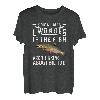 Angeln auf gesprenkelte Bachforellen Manchmal frage ich mich, ob der Fisch T-Shirt