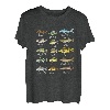 Arten von Süßwasserfischarten Biologie Angeln T-Shirt
