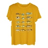 Arten von Süßwasserfischarten Biologie Angeln T-Shirt