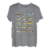 Arten von Süßwasserfischarten Biologie Angeln T-Shirt