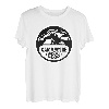 Camp More Worry Less Zelt Bergwandern Camping Angeln T-Shirt