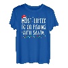 Gehen Sie höchstwahrscheinlich mit Santa Fishing Lover Christmas angeln T-Shirt