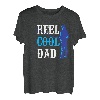 Reel Cool Papa Angeln Angel Fischen Fischer Angler Vater T-Shirt
