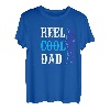 Reel Cool Papa Angeln Angel Fischen Fischer Angler Vater T-Shirt
