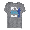 Reel Cool Papa Angeln Angel Fischen Fischer Angler Vater T-Shirt