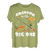 Grandpa Of The Big One Geburtstag Angeln Thema Bday T-Shirt