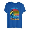 Phuket, Thailand, Surf- und Strand-Souvenir im Retro-Stil T-Shirt
