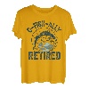 Herren O-Fish-Ally Retired Fisherman 2023 Barschangeln Ruhestand T-Shirt