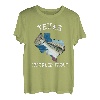 Texas gesprenkelte Forellen-T-Shirt, einsamer Stern, Flagge des Bundesstaates T-Shirt