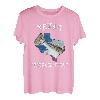 Texas gesprenkelte Forellen-T-Shirt, einsamer Stern, Flagge des Bundesstaates T-Shirt