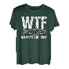 WTF Where's The Fish Lustiger Angelhumor-Kleidung T-Shirt