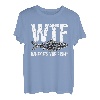 WTF Where's The Fish Lustiger Angelhumor-Kleidung T-Shirt