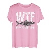 WTF Where's The Fish Lustiger Angelhumor-Kleidung T-Shirt