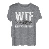 WTF Where's The Fish Lustiger Angelhumor-Kleidung T-Shirt