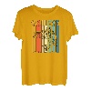 Zanderfischerei Retro Zanderfischermann T-Shirt