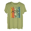 Zanderfischerei Retro Zanderfischermann T-Shirt