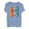 Zanderfischerei Retro Zanderfischermann T-Shirt