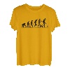 Metalldetektion Evolution Goldmünzen-Schatzsucher T-Shirt