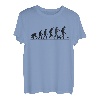 Metalldetektion Evolution Goldmünzen-Schatzsucher T-Shirt