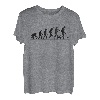 Metalldetektion Evolution Goldmünzen-Schatzsucher T-Shirt