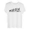 Metalldetektion Evolution Goldmünzen-Schatzsucher T-Shirt