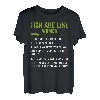 Fish are like women fun to catch Hecht Mann Carp Fishing T-Shirt