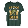 Angeln und Bier darum bin ich hier T-Shirt Fischer T-Shirt