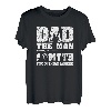 Herren Papa Der Mann Der Mythos Die Angellegende Lustiger Fischer T-Shirt