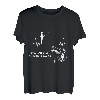 Herzschlag Herzlinie Komm Her Fischi Fischi Angler Fischer T-Shirt