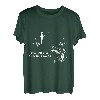 Herzschlag Herzlinie Komm Her Fischi Fischi Angler Fischer T-Shirt