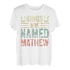 Kings Are Named Mathew Shirt Lustiger personalisierter Name T-Shirt