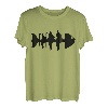 Fishbone T-Shirt Fisch Fischer Angeln Shirt
