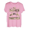 Hapfox Lustiges Jäger-Geweih T-Shirt