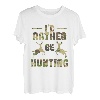 Hapfox Lustiges Jäger-Geweih T-Shirt