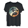 Vintage Retro Wels Angeln Bekleidung und Waller Fischen T-Shirt