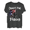 Country Pride God Guns and Fishing Christliches Kreuz Jesus T-Shirt