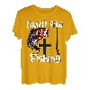 Country Pride God Guns and Fishing Christliches Kreuz Jesus T-Shirt