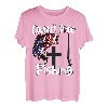 Country Pride God Guns and Fishing Christliches Kreuz Jesus T-Shirt