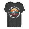 Ich mag Angeln Lustig Angeln Humor für Erwachsene T-Shirt